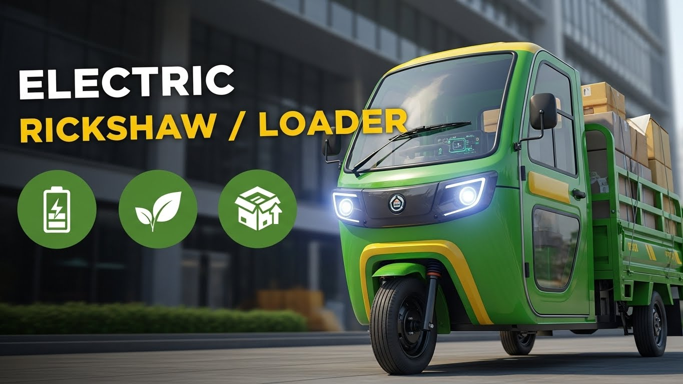Ecodost ECV350 Electric 3-Wheeler Loader