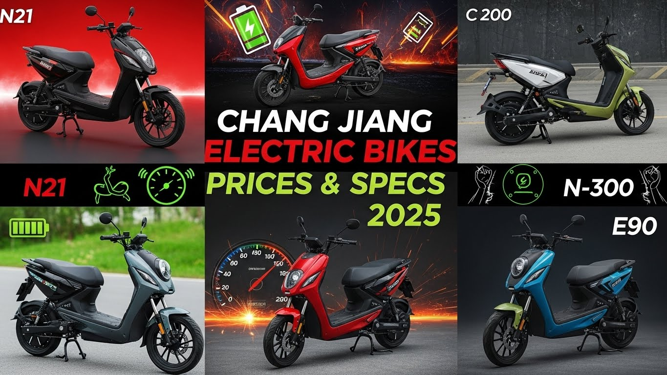 Chang Jiang Electric Bikes in Pakistan