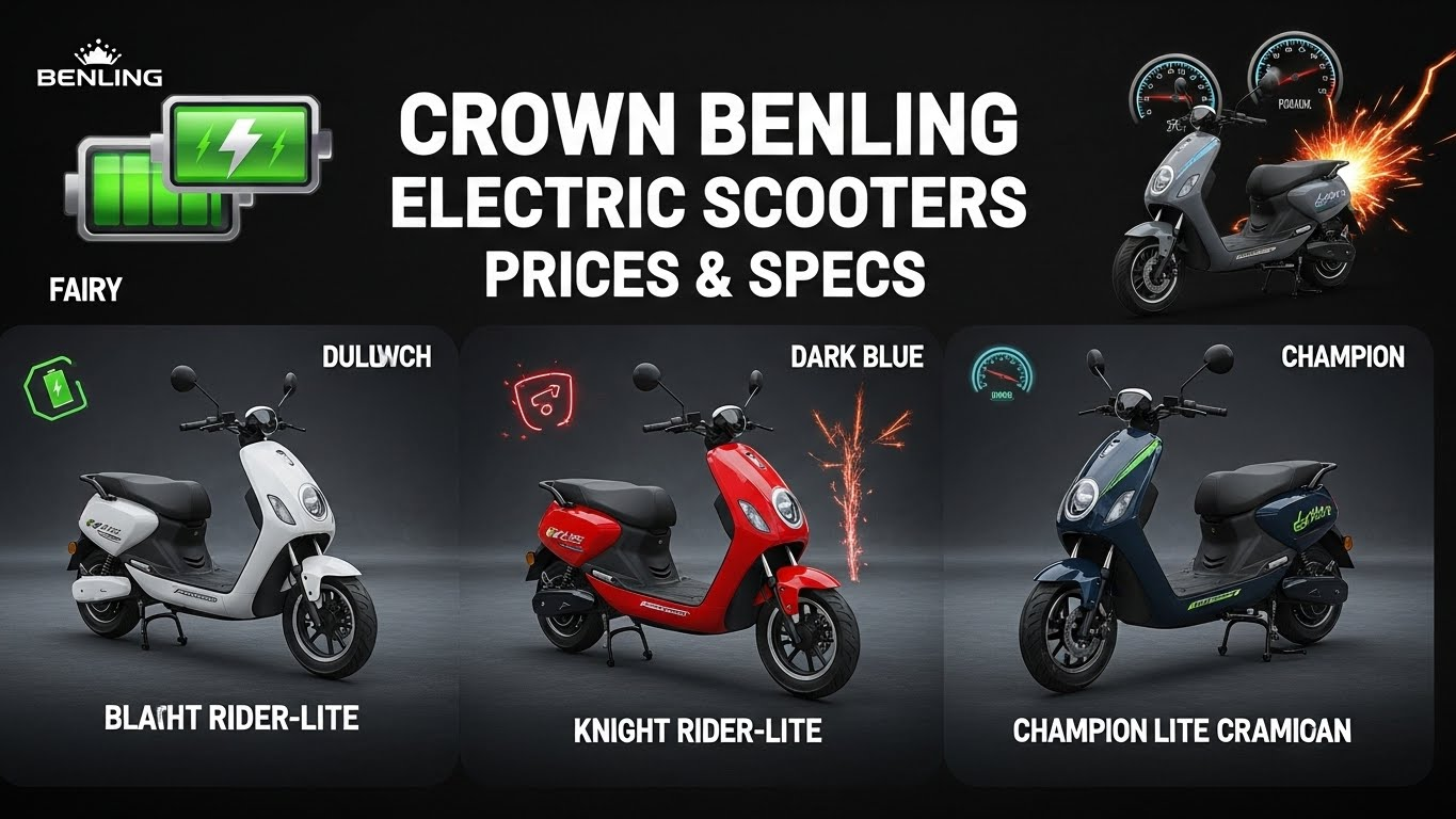Crown Benling Electric Scooters in Pakistan