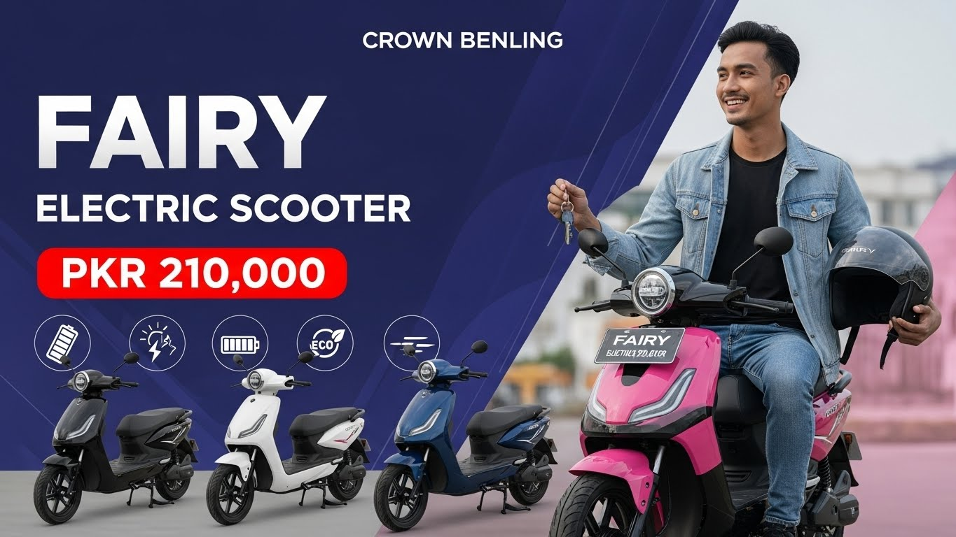 Fairy Electric Scooter by Crown Benling