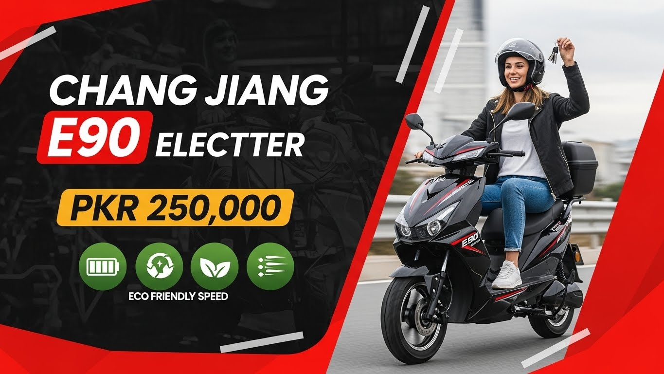 Chang Jiang E90 Electric Scooter