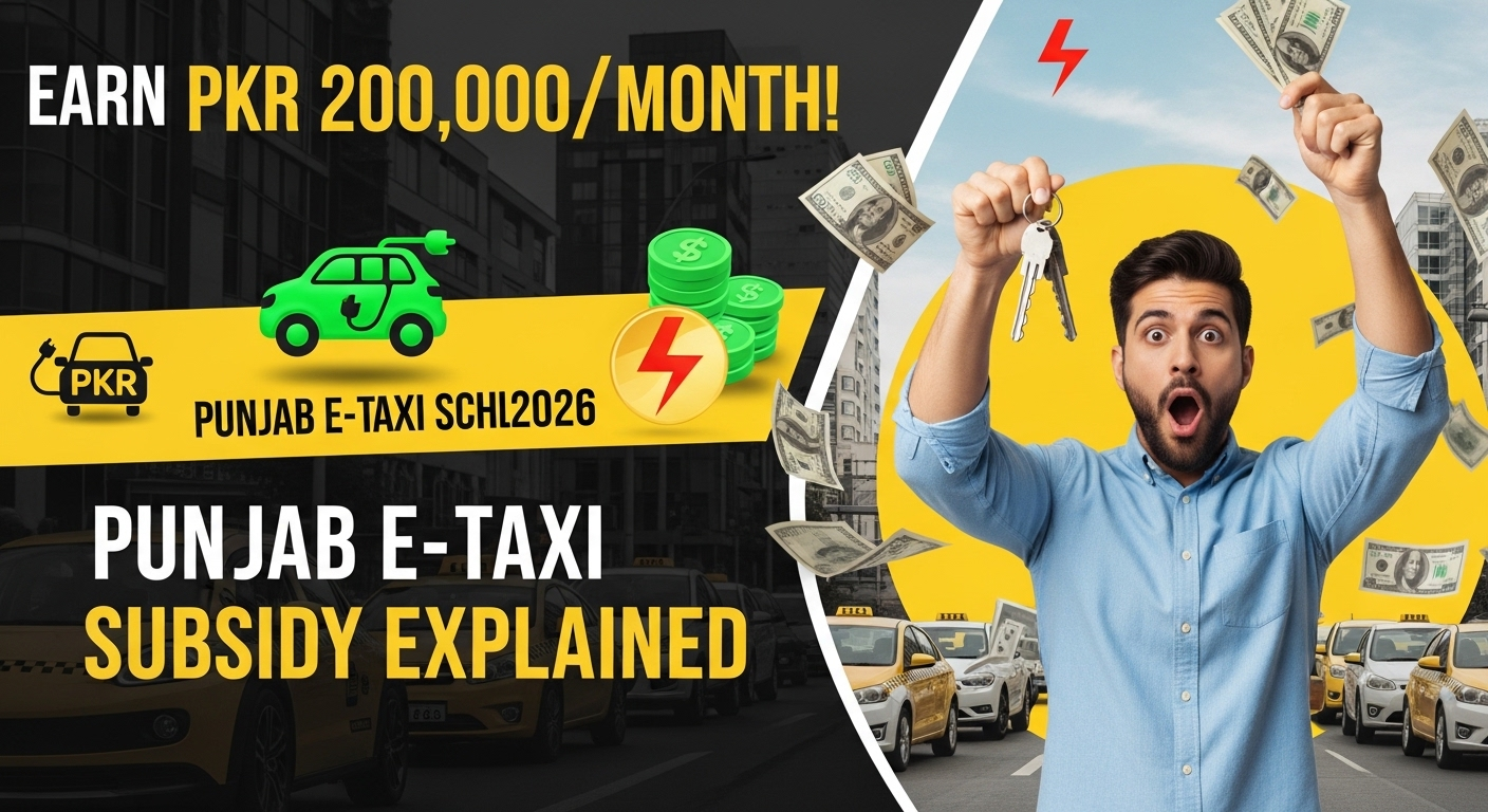 Maryam Nawaz Launches Punjab E-Taxi Scheme 2026